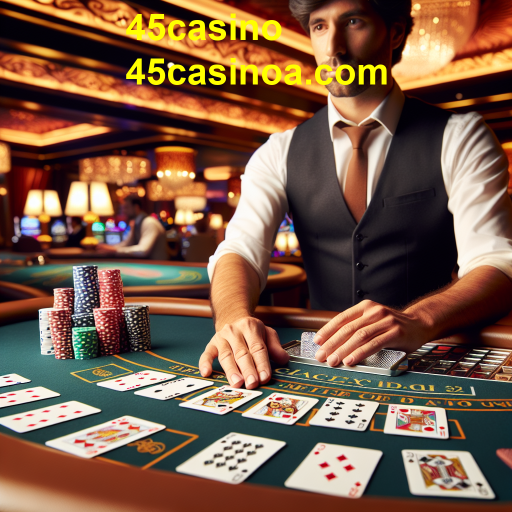 A Emoção do Casino Ao Vivo no 45casino